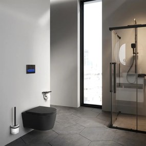 Závesné WC AM.PM Func CFA1700MBSC bezokrajové, so sedadlom Microlift, čierne