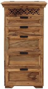 furniture-nabytek.cz - Komoda z masívneho palisandrového dreva 60x45x120