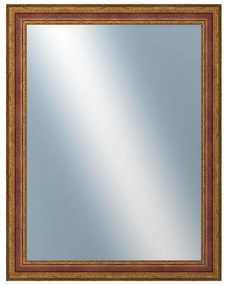 DANTIK - Zrkadlo v rámu, rozmer s rámom 70x90 cm z lišty HRAD červená (3006)