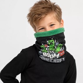 Detský nákrčník Minecraft s Creepermi a TNT - uni veľkosť pre deti cca od 4 do 9 rokov