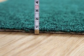 Vopi, Metrážny koberec Astra zelená - neúčtujeme odrezky z role, na mieru, šíře 1,33m,1m,2m,3m,4m,na mieru, neúčtujeme odrezky, zelená, ab (mriežka), chodba / predsieň