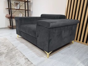 KRESLO VIKTORIA RÔZNÉ ČALÚNENIA ZAMAT EKO-KOŽA LÁTKA