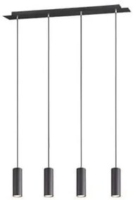 Trio Marley závesné osvetlenie čierna 312400432