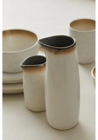 Béžová keramická kanvička na mlieko 500 ml Cream/Cream – Bitz