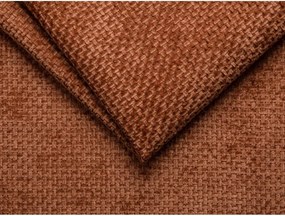 Ženilková pohovka v tehlovej farbe 200 cm Lupine – Micadoni