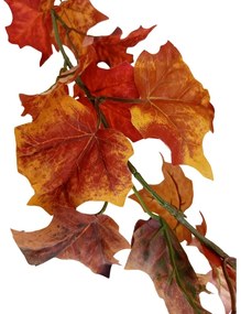 Jesenná girlanda javor, d. 180 cm