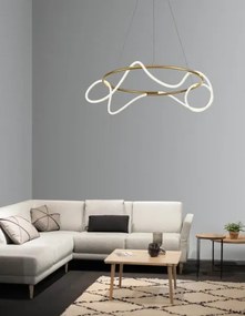 LED luster Tiriac 70 zlaté