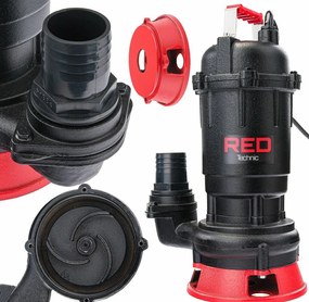 Kalové čerpadlo s nožom RTPDSR0071, 750W | RED TECHNIC