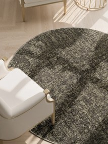 ELLE Decoration, Kusový koberec Brilliance Prisma 106313 Green z kolekcie Elle kruh, 200x200 (priemer) kruh, zelená, obývacia izba