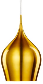 Závesná lampa Vibrant Ø 26 cm, zlatá