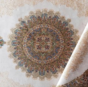 Koberec Exkluzívny Qum Silk 03 krémový