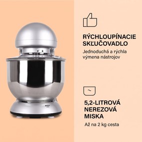 Klarstein Bella, kuchynský robot, 1800 W, 2,7 PS, 5,2 l