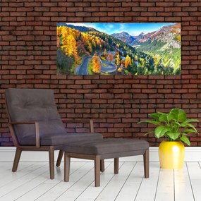 Obraz - Malojský priesmyk (120x50 cm)