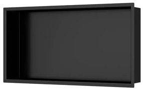 Vstavaná polička SAT Aurum matná čierna 60x30 cm SATAURN6030MB