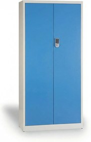 Spisová skriňa s kódovým zámkom, 1850 x 900 x 400 mm, grafit