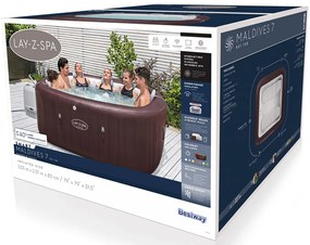 Vírivka Lay-z-Spa Maldives Pro7 2025 jacuzzi WiFi app LED pre 5-7 osôb Bestway 6001U