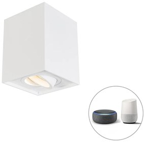 Inteligentné bodové svetlo biele vrátane WiFi GU10 nastaviteľné - Quadro 1 Up