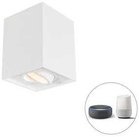 Inteligentné bodové svetlo biele vrátane WiFi GU10 nastaviteľné - Quadro 1 Up