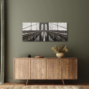 Obraz - Brooklynský most (120x50 cm)