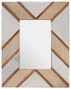 Bielo–béžový drevený rámček 19x24 cm Bowerbird – Premier Housewares