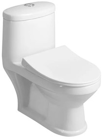 Aqualine Aqualine, PETIT detské WC kombi, zadný/spodný odpad, biela, PT520