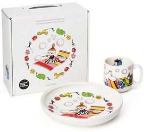 Set hrnčeka a taniera Moomin Little My, darčekový box