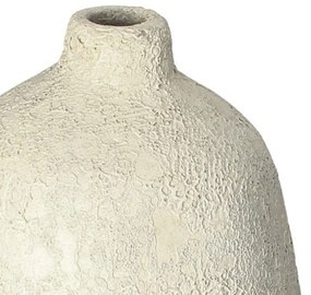Váza Oresti 20x43cm krémová