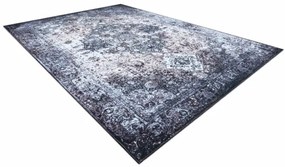 Koberec ANTIKA Ancret Washedstone ornament sivý
