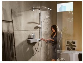 Hansgrohe Raindance E, hlavová sprcha 300 1jet EcoSmart so sprchovým ramenom, chrómová, HAN-26239000
