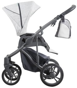 Bebetto – kočík 2v1 / Bresso Grey - 22