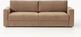 Zamatová rozkladacia pohovka's úložným priestorom Tasha (3-miestna)