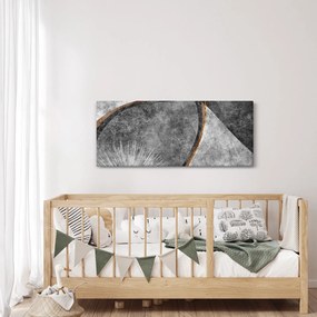 Obraz - Abstrakcia v betóne (120x50 cm)
