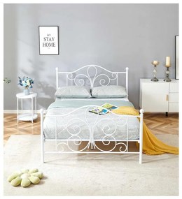 Posteľ Adaline 140 x 200 cm, biela