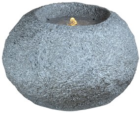 Fontána Heissner STONE LED, sivá 016634-09