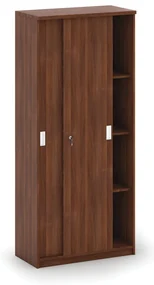 Zasúvacia skriňa MIRELLI, 800 x 400 x 1800 mm, orech