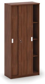 Zasúvacia skriňa MIRELLI, 800 x 400 x 1800 mm, orech