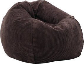 Sedací vak z manšestru – pohodlné kreslo na leňošenie a relax Farba: Béžový