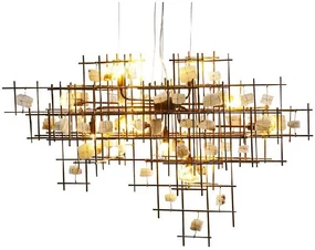 Stone Mobile závesná lampa zlatá