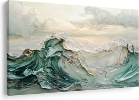 Obraz - 3D abstrakcie mora (90x60 cm)
