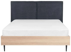 Manželská posteľ 140 cm Izeza (sivá). Vlastná spoľahlivá doprava až k Vám domov. 1080419