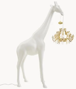 Malá stojacia LED lampa Giraffe in Love
