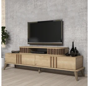 TV stolík/skrinka Lamele 3 (dub) . Vlastná spoľahlivá doprava až k Vám domov. 1095637