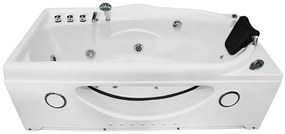 M-SPA - Kúpeľňová vaňa TURBO PLUS SPA s hydromasážou 168 x 87 x 60 cm