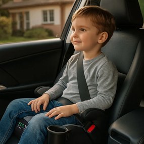 ECOTOYS podsedák ISOFIX i-Size pre deti 125–150 cm s držiakom na nápoj