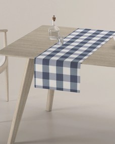 Štóla na stôl farba produktu tmavomodrá látka vzorované
