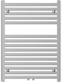 Mexen Hades, vykurovacie teleso 800x600 mm, 353 W, chrómová, W104-0800-600-00-01