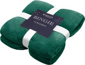 Deka TV BINGIE fľašovo zelená