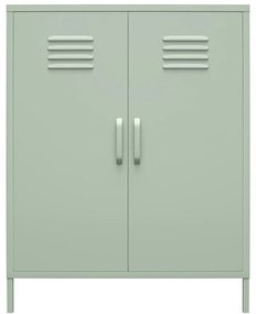 Zelená kovová skrinka 40x102x80 cm Mission District – Støraa