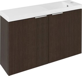 Sapho Sapho, LATUS X umývadlová skrinka 78,8x50x22cm, borovica rustik, LT110-SET04