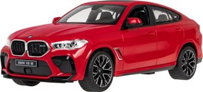 BMW X6 M červený RASTAR model 1:14 Auto na diaľkové ovládanie + 2,4 GHz diaľkové ovládanie